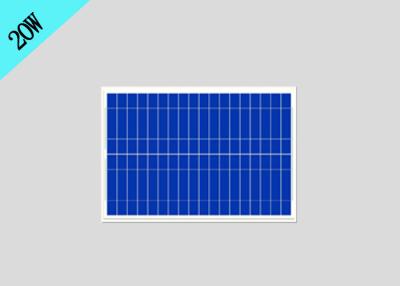 China Durable Miniature Solar Panel System 20 Watt For Outdoor Garden Light Solar Charging for sale