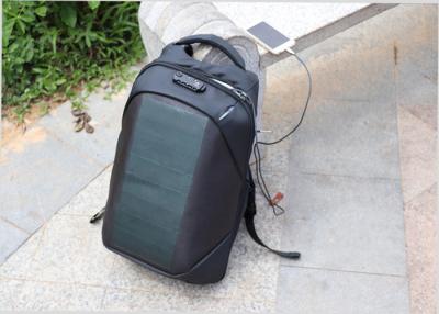 China Multi Function Solar Powered Backpack , Anti Theft Solar Backpack For Laptop for sale