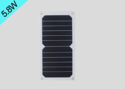 China Aangepaste Waterdichte Kleine Flexibele Zonnepanelen 5.8W Sunpower met Enig USB Te koop