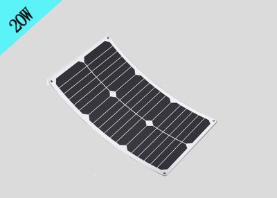 Chine Petits panneaux solaires flexibles de Sunpower 20W pour les vidéos surveillance solaires extérieures à vendre