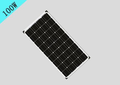 China 100 Watt Flexible Solar Panel / Thin Flexible Solar Panels With MC4 Junction Box for sale