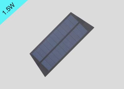 China Multi Shape Small Polycrystalline Solar Panels 5.5v 1.5w Frosted PET Front Cover for sale