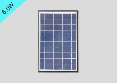 China Mini painel solar 5V 6w Monocrystalline pequeno do quadro plástico com garantia de 1 ano à venda