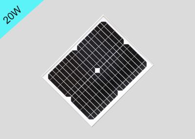 China Small Monocrystalline Tempered Dual Glass Solar Panels 20W CE RoHS Approval for sale