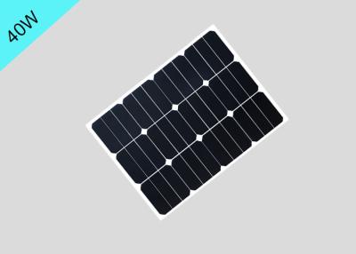 China Vatio al aire libre flexible 18V 40 530*400m m tamaño pequeño del panel solar del negro de lámpara del jardín en venta