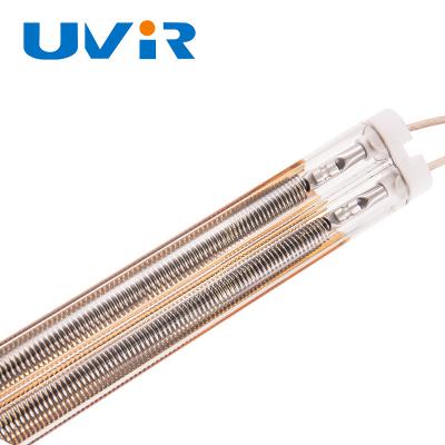 China IRP007 Medium Wave Infrared Heating Lamp Tube Heidelberg Printing Machine Preheating for sale