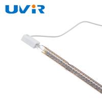 Chine tube de quartz de Ruby Slim Infrared Halogen Lamp 1200W 230V de revêtement d'or à vendre