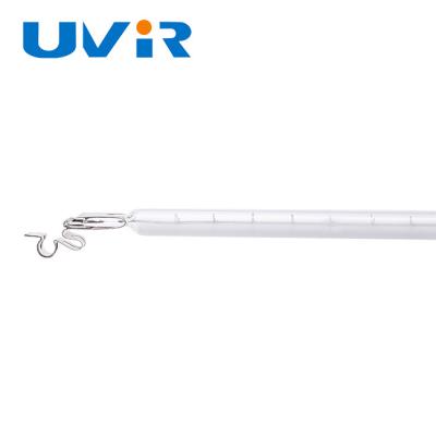 China White Quartz Infrared Lamps , Metal base shortwave Infrared Heater Tube for sale