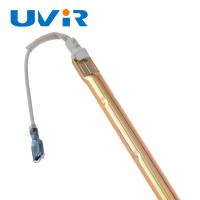 China Gold-Beschichtung Helen-Lampe Quarzrohrinfrarotemitter-Saunaheizung mit RS-Basis zu verkaufen