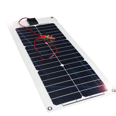 Cina Yiwu Donghui flexible solar panel 25w semi flexible solar panel used for vehicle-mounted ships in vendita