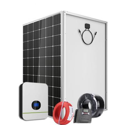 China Donghui off grid solar energy system 5kw power system home mono poly crystalline africa for house electricity 5000w for sale