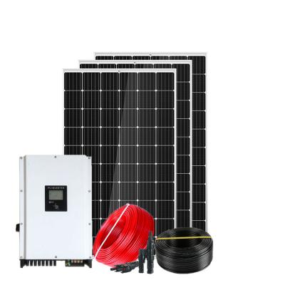 Китай Donghui 10kw solar panel photovoltaic on-grid home solar energi system продается