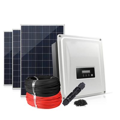 Cina Yiwu 30kw 50kw 100kw solar energy system 20000w solar panel mounting Interconnection of household grid-tied in vendita