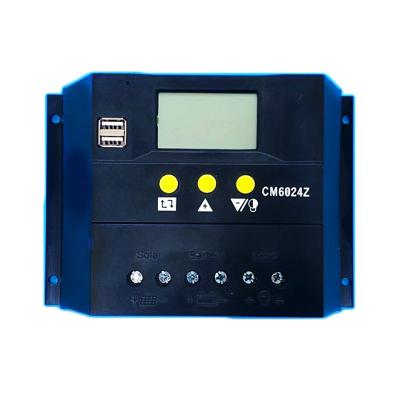 China solar charge controller PWM 30A 40A 12v/24v/36V/48V double USB 5v 3A CM30 solar panel battery regulator charge controller zu verkaufen