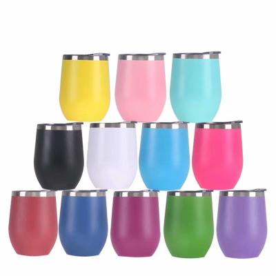 China Wholesale 304 Stainless Steel Casual Fashion 304 Stainless Steel Vacuum 12OZ Eggshell Insulation Cup Beer Mug Wholesale for sale