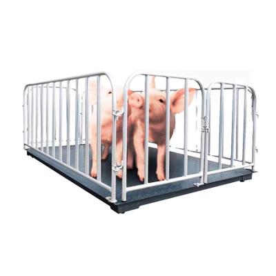 China 2022 Hot Selling Digital Weight Machine Mild Steel Sheep Livestock Farm Animals Weighing Machine for sale