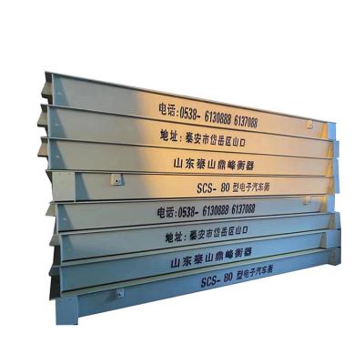 China Weighing professional factory directly supply concrete platform truck ladder truck weight scale weighbridge for sale