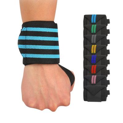 China Adjustable Elasticity Breathable Sport Protective Support Adjustable Weightlifting Fitness Hand Wrap Gym Wrist Wraps Lifting for sale