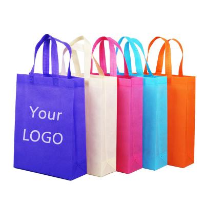 China Cheap Promotional High Quality Custom Made Shopping Bag Eco-friendly Logo Grocery Non Woven Tote for sale