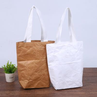 China High Quality Custom Washable Shopping Waterproof Tyvek Dupont Packaging Paper Tote Bag With Logo Printed for sale