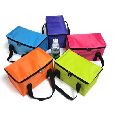 China Wholesale Promotional Waterproof Custom Soft Lunch Tote Cooler Bag Insulated For 6 Packs for sale