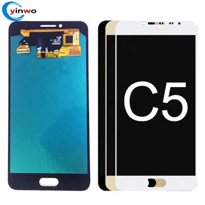 China For Other Models Hot Sale AMOLED Display Touch Screen Digitizer Replacement For Samsung Galaxy C5 LCD C5000 for sale