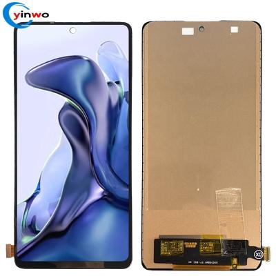 China For MI 11T Pro Incell High Quality LCD Display Screen Touch Digitizer For Xiaomi 11T Pro LCD for sale