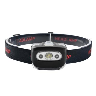 China bright & Lightweight Usb Charging Outdoor Battery Powered High Current Headlamp Flashlight AAA Waterproof LED Headlight for sale