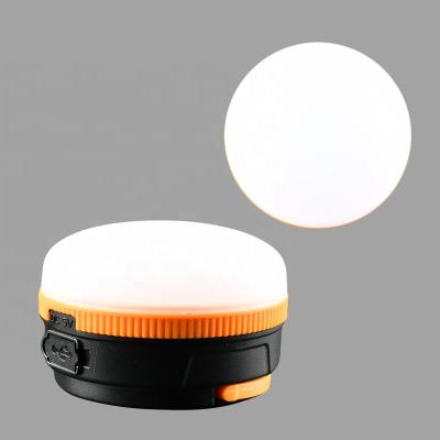 China Factory Supply Mini Outdoor Portable USB High-Semi-Low-Flash Rechargeable Led Camping Lantern Light with 3 Modes Light for sale