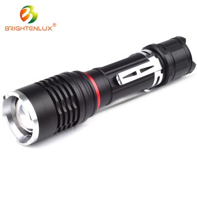 China 10Watt Alloy 5Modes 1000Lumens Adjustable Zoom Focus Adjustable Led Flashlight Usb Aluminum Zoom for sale