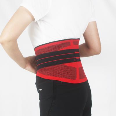 China Spandex & New OEM Sports Waist Trainer Belt Slimming Body Shaper Posture Waist Brace Fitness Back Brace Support for sale