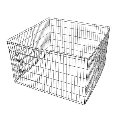 China Breathable Custom Outdoor Pet Fence Folding Durable Fashionable Portable Large Pet Fencing Pet Cages for sale