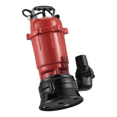 China WQD1.1 commercial cast iron submersible pump used for well pump, river pumping, farmland irrigation submersible water pump1.5hp for sale