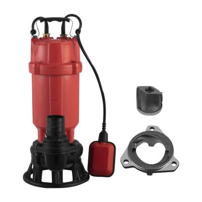 China Commercial Buildings Wholesale 0.75hp 0.55kw 2 Inch AC Electric Sewage Cutter Pump for sale