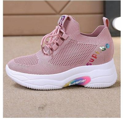 China 2022 fashion trend new arrivals sneakers women casual shoes sport shoes for women high heel shoes for sale