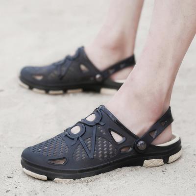 China Fashion Trend Design New Mens Sandals Clog Shoes Beach Shoes Casual Sandals Slippers for sale