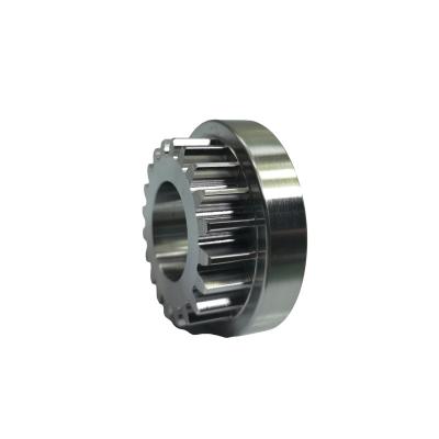 China Hotels Cnc Custom Metal Parts Cylindrical Gear Transmission Parts For Electricity Tool for sale