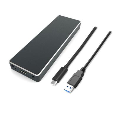 China NEW TYPE C nvme m.2 design usb 3.1 aluminum ssd fit case for 2230/2242/2260/2280 memory card for sale