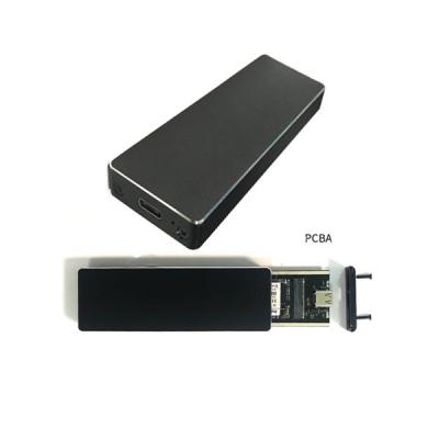 China AOTECH factory 20Gbps USB 3.2 nvme GEN2x2 m.2 aluminum ssd enclosure for sale