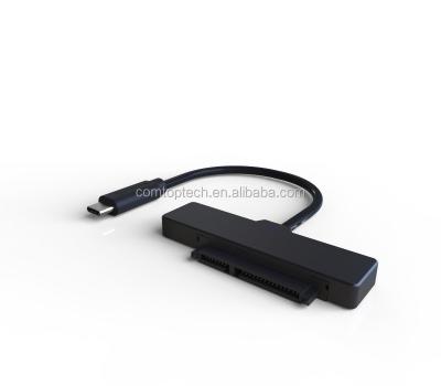 China Plastic sata hdd / ssd to usb 3.1 adapter for 2.5 inch ssd hdd for sale