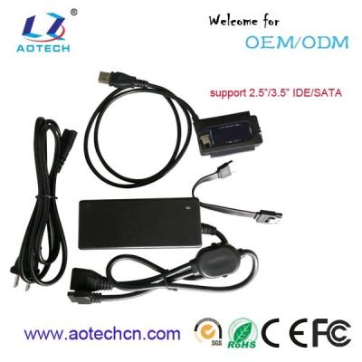 China spare pata sata to usb converter cable for 2.5 and 3.5 ssd hdd 5.25 dvd cd rom for sale