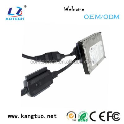 China Note PC and computer power supply USB2.0 to IDE/SATA usb to sata/ide adapter cable for sale