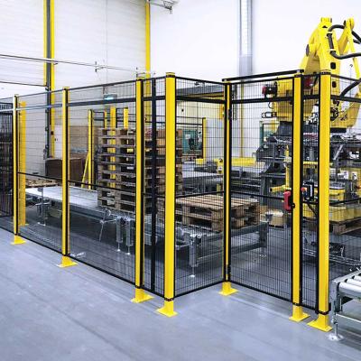 China Robotics Machine / Equipment Safety China Manufacturer Automated Welded Wire Mesh Guarding for sale