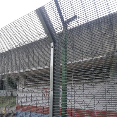 China China Factory Easily Assembled Hot Dipped Galvanized Anti Climb Welded 358 Mesh Security Fence. for sale