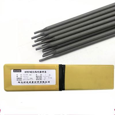 China Strong Wear Resistant Surfacing For Rocking Mechanical Parts 2.6mm EDW-A-15 D708 Tungsten Carbide Hardfacing Welding Rod for sale