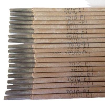 China Pipeline Cellulose coated e5015-p1 AWS A5.5 E7010-p1welding electrode for pipeline for sale