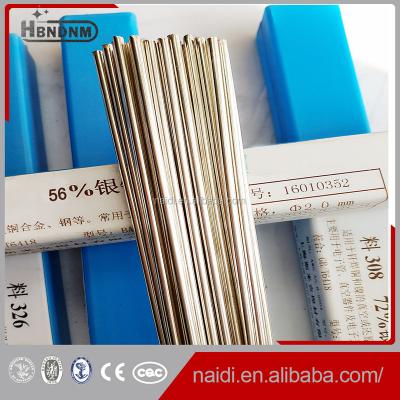 China PRICE AWS A5.8 BAg-7 56% FACTOR PRICE AWS A5.8 BAg-7 56% Copper Alloy Solder Filler Metal Rod Copper Silver Wire 1.5mm for sale