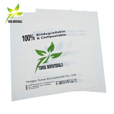 China BIODEGRADABLE Wholesale Compostable Cornstarch Gift Plastic Shopping Bags for sale