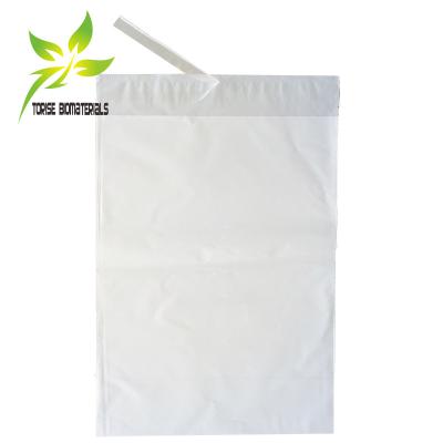 China 100% biodegradable and compostable; EN13432 / BPI Eco - Friendly Certified Compostable Biodegradable Transparent Self Adhesive Garment Plastic Bags for sale