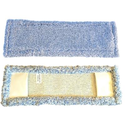 China Sustainable Household Floor Cleaning Absorbent Microfiber Mop Refill Mop Replacement Cloth for sale